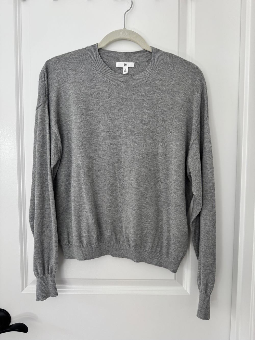 bp Crewneck Sweater in Heather Gray